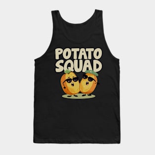 Funny Potato Squad Tank Top